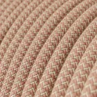 Creative Cables textil lámpakábel SnakeBis Zig-Zag FIN142PBLI18RD71