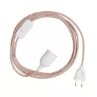 Creative Cables textil lámpakábel SnakeBis FIN142PBLI18RM16