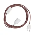 Creative Cables textil lámpakábel SnakeBis Zig-Zag FIN142PBLI18RZ28