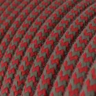 Creative Cables textil lámpakábel SnakeBis Zig-Zag FIN142PBLI18RZ28