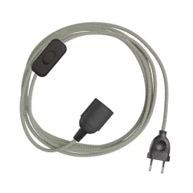   Creative Cables textil lámpakábel SnakeBis Zig-Zag FIN142PNLI18RD74