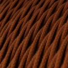 Creative Cables textil lámpakábel SnakeBis Twisted – Kábelezés lámpafoglalattal és sodrott textilkábelekkel FIN142PNLI18TC23