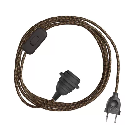 Creative Cables lámpatest SnakeBis Zig-Zag lámpaernyőhöz FIN142PNTF18RZ24