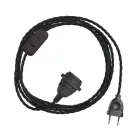 Creative Cables lámpatest SnakeBis Twisted lámpaernyőhöz FIN142PNTF18TC04
