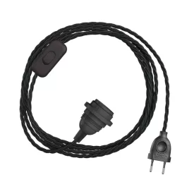   Creative Cables lámpatest SnakeBis Twisted lámpaernyőhöz FIN142PNTF18TC04