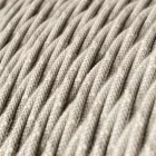 Creative Cables textil lámpakábel SnakeBis Twisted – Kábelezés lámpafoglalattal és sodrott textilkábelekkel FIN272INPBLI18TN01