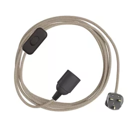   Creative Cables textil lámpakábel SnakeBis Zig-Zag FIN272INPNLI18RD73