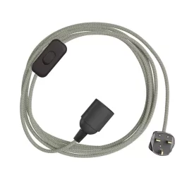   Creative Cables textil lámpakábel SnakeBis Zig-Zag FIN272INPNLI18RD74