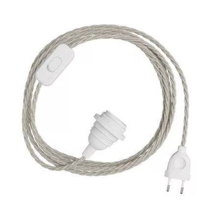 Creative Cables lámpatest SnakeBis Twisted lámpaernyőhöz FIN272PBTF30TN01