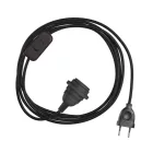 Creative Cables lámpatest SnakeBis lámpaernyőhöz FIN272PNTF30RC04