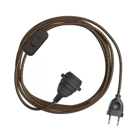   Creative Cables lámpatest SnakeBis Zig-Zag lámpaernyőhöz FIN272PNTF30RZ24