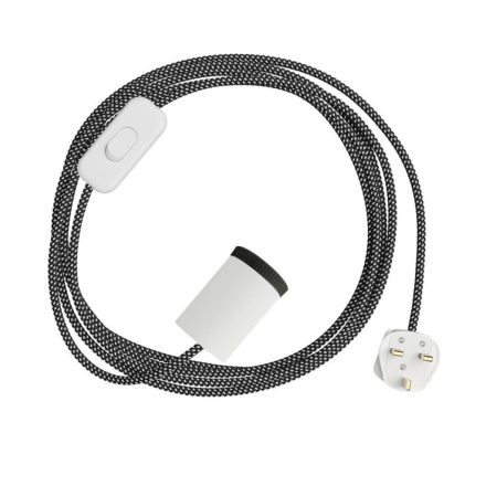 Creative Cables spotlámpa Mini Spotlight GU1d0 lámpa SnakeBis vezetékekkel FINGUVBOINBRT41-L
