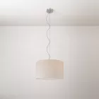 Creative Cables design lámpa Cilindro szövet függőlámpa, kicsi –