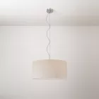 Creative Cables lámpatest Cilindro Medium szövet lámpa lámpaernyővel