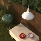 Creative Cables lámpatest Fém ketrec Harbour lámpaernyőhöz