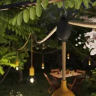 Creative Cables kültéri lámpa Eiva-3, akár 3 csatlakozási lehetőség kültéri használatra, IP65 besorolás GTPNEIVA fekete