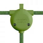 Creative Cables kültéri lámpa Eiva-3, akár 3 csatlakozási lehetőség kültéri használatra, IP65 besorolás GTPVEEIVA zöld