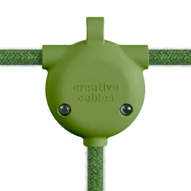   Creative Cables kültéri lámpa Eiva-3, akár 3 csatlakozási lehetőség kültéri használatra, IP65 besorolás GTPVEEIVA zöld