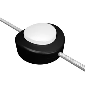   Creative Cables kapcsoló Beépített egypólusú lábkapcsoló Creative Switch fekete INTPEDMNERBIA
