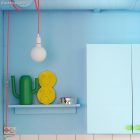 Creative Cables kapcsoló Kétpólusú sorba kapcsolt kapcsoló INTRFBT átlátszó