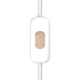   Creative Cables süllyesztett lámpa Beépíthető egypólusú kapcsoló Creative Switch White INTRFMBIALW fehér