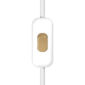   Creative Cables süllyesztett lámpa Beépíthető egypólusú kapcsoló Creative Switch White INTRFMBIAOTS fehér
