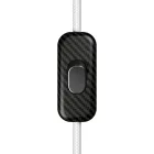 Creative Cables kapcsoló Beépített egypólusú kapcsoló Creative Switch szénszálas színű INTRFMCARNER