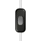 Creative Cables kapcsoló Beépített egypólusú kapcsoló Creative Switch szénszálas színű INTRFMCARTIS
