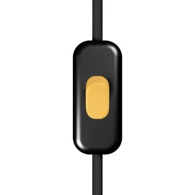   Creative Cables kapcsoló Egypólusú soros kapcsoló Creative Switch Black INTRFMNERMU fekete