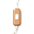 Creative Cables kapcsoló Beépített egypólusú kapcsoló Creative Switch szálcsiszolt réz INTRFMRASBIA