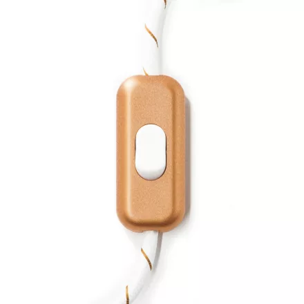 Creative Cables kapcsoló Beépített egypólusú kapcsoló Creative Switch szálcsiszolt réz INTRFMRASBIA