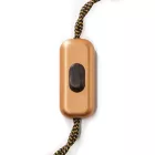 Creative Cables kapcsoló Beépített egypólusú kapcsoló Creative Switch szálcsiszolt réz INTRFMRASLEG