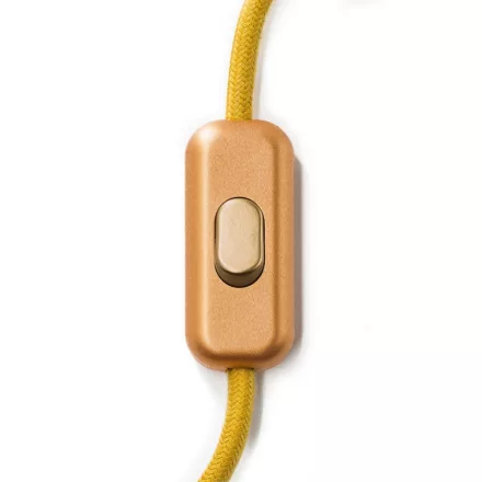 Creative Cables kapcsoló Beépített egypólusú kapcsoló Creative Switch szálcsiszolt réz INTRFMRASOTS