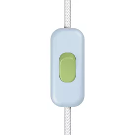   Creative Cables kapcsoló Beépített egypólusú kapcsoló Creative Switch lágy kék INTRFMSBVE