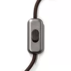 Creative Cables kapcsoló Beépített egypólusú kapcsoló Creative Switch csiszolt titán INTRFMTISLEG