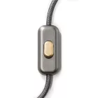 Creative Cables kapcsoló Beépített egypólusú kapcsoló Creative Switch csiszolt titán INTRFMTISOTS