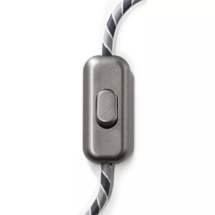 Creative Cables kapcsoló Beépített egypólusú kapcsoló Creative Switch csiszolt titán INTRFMTISTIS