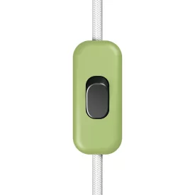   Creative Cables kapcsoló Beépített egypólusú kapcsoló Creative Switch lágy zöld INTRFMVENER