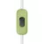 Creative Cables kapcsoló Beépített egypólusú kapcsoló Creative Switch lágy zöld INTRFMVENER