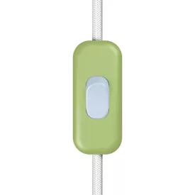   Creative Cables kapcsoló Beépített egypólusú kapcsoló Creative Switch lágy zöld INTRFMVESB
