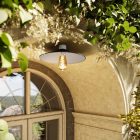 Creative Cables mennyezeti lámpa E27 fal- vagy mennyezeti lámpatartó lámpaernyőhöz IP44-E27-2-B