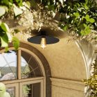 Creative Cables mennyezeti lámpa E27 fal- vagy mennyezeti lámpatartó lámpaernyőhöz IP44-E27-2-N