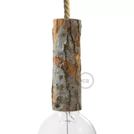   Creative Cables design lámpa Magas rönk alakú izzócsatlakozó készlet – E26