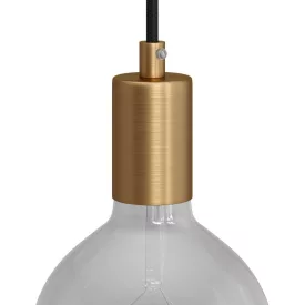   Creative Cables design lámpa Lapos tetejű fém izzóaljzat-készletek