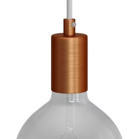   Creative Cables design lámpa Lapos tetejű fém izzóaljzat-készletek