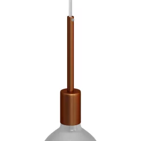   Creative Cables foglalat Hengeres fém UL E26 foglalat készlet 15 cm-es kábelbilinccsel