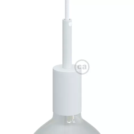 Creative Cables foglalat Hengeres fém UL E26 foglalat készlet 7 cm-es kábelbilinccsel