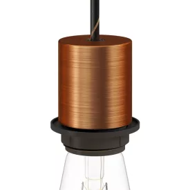   Creative Cables foglalat E26 félig menetes fém foglalat készlet rejtett kábelbilinccsel