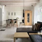Creative Cables spotlámpa Tub-E14, fa és fém cső spotlámpához, E14 kettős gyűrűs lámpafoglalattal K2SPOTLME14VN01 fekete