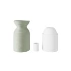 Creative Cables foglalat E27 lámpafoglalat-készlet újrahasznosított műanyagból, 3D nyomtatással KB3D27CVERDE